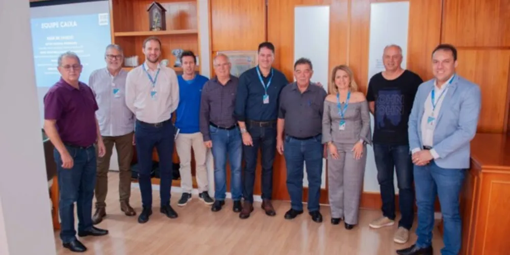 Rede de Varejo da Caixa Econômica Federal esteve reunida com representantes da gestão municipal