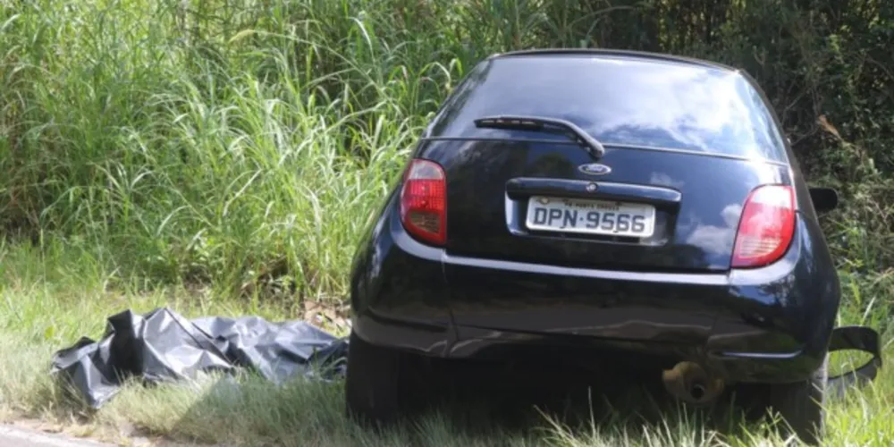 Acidente aconteceu em uma curva, em um trecho de declive