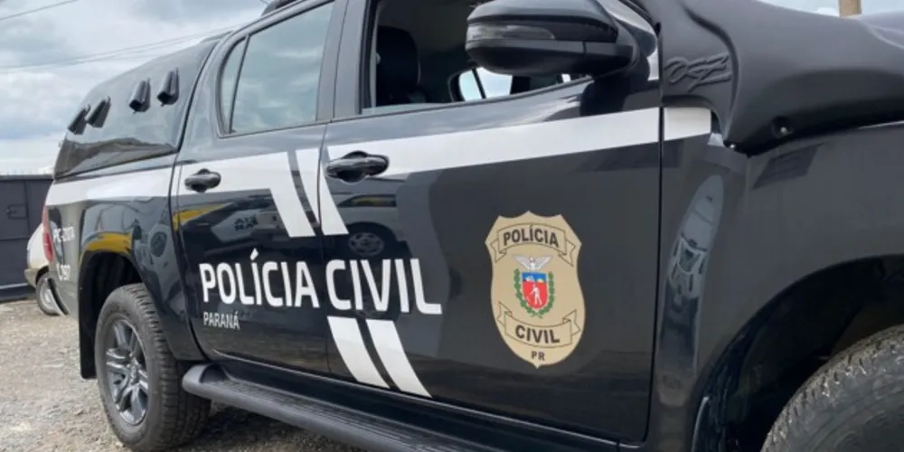 Em Carambeí, mandado de prisão foi expedido pela Justiça