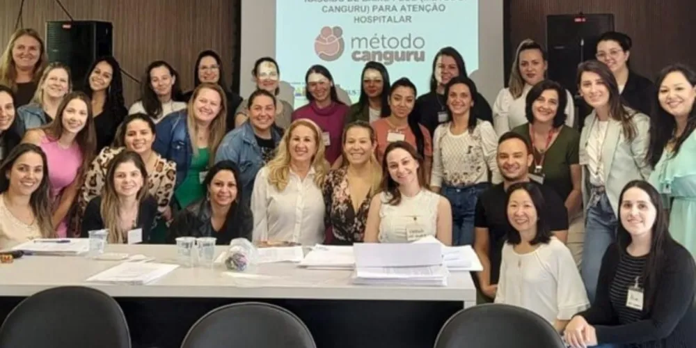 Secretaria da Saúde realiza curso para capacitação de profissionais ao Método Canguru