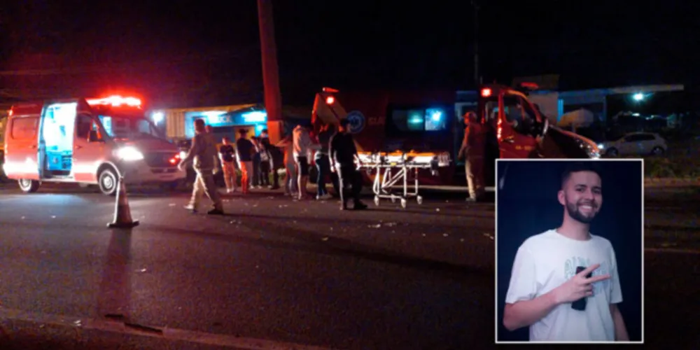 Acidente aconteceu no último domingo e  Bruno Ademilson Cruziniani morreu nesta quarta