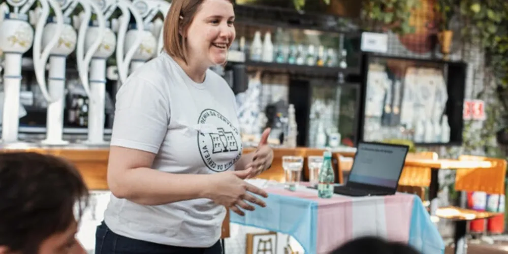 Laura Aguiar, Head de Conhecimento e Cultura Cervejeira da Ambev