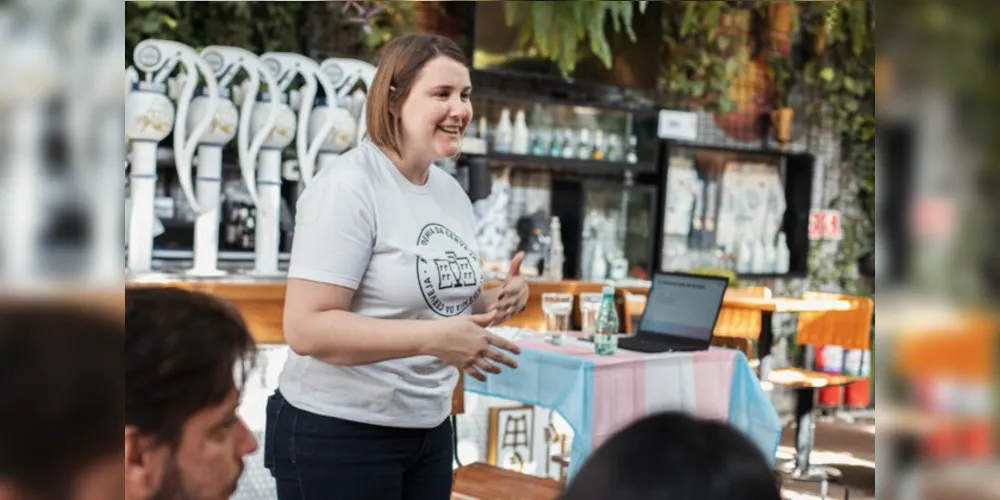 Laura Aguiar, Head de Conhecimento e Cultura Cervejeira da Ambev