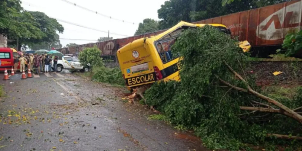 Dois alunos da Apae morreram no local