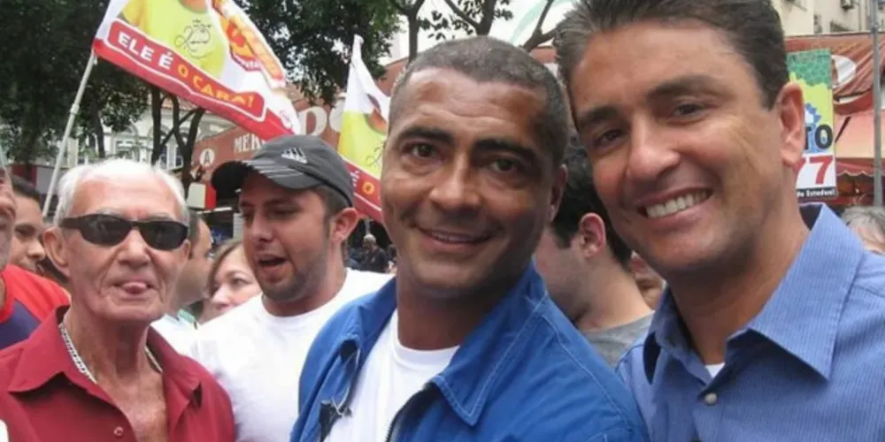 Reeleito senador pelo PL na eleição passada, o ex-atacante disse ainda que não houve briga