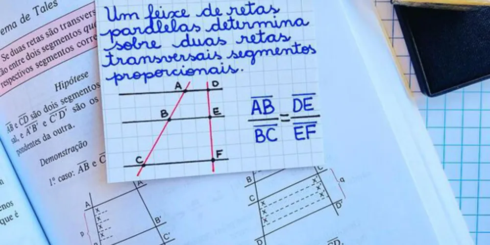Com projeto “Caderninho de Matemática”, professora da rede estadual produz conteúdo para alunos