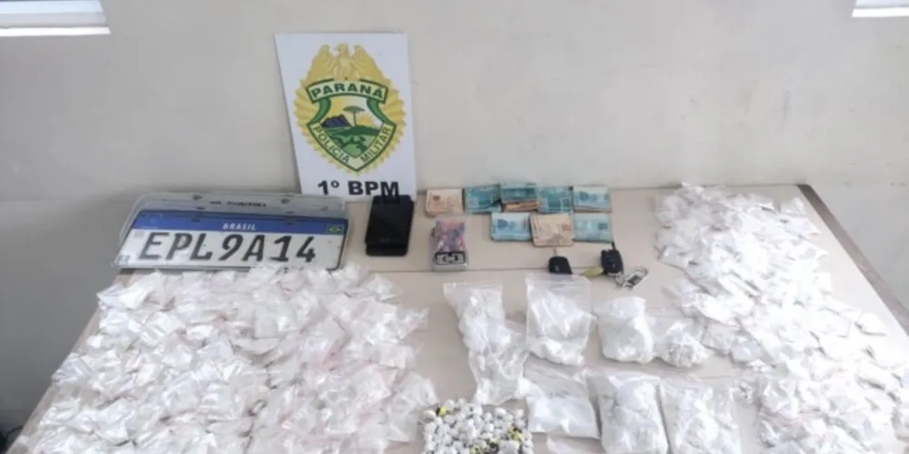 Droga, celulares e dinheiro foram encaminhados à 13ª SDP