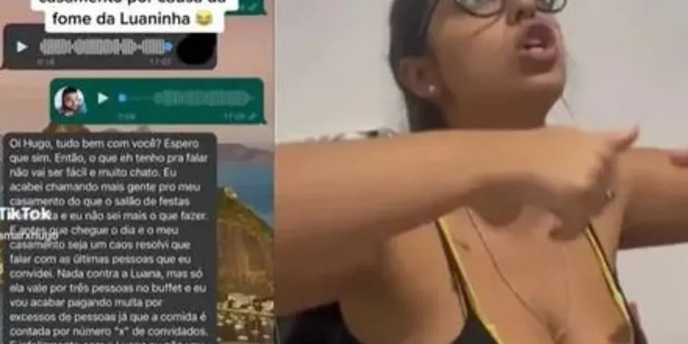 Noivo alega que mulher "vale por três pessoas" e daria prejuízo à festa.