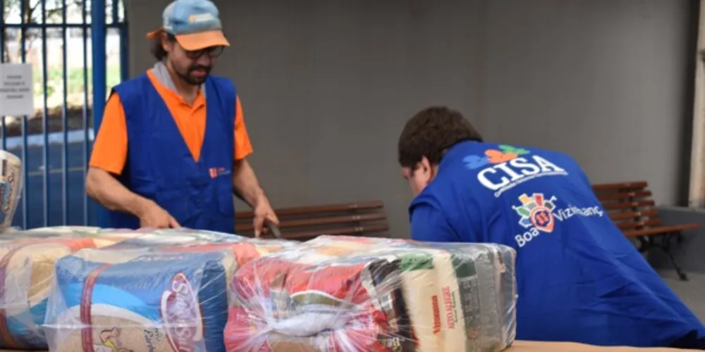 Copel entrega 94 toneladas de alimentos a instituições sociais do PR