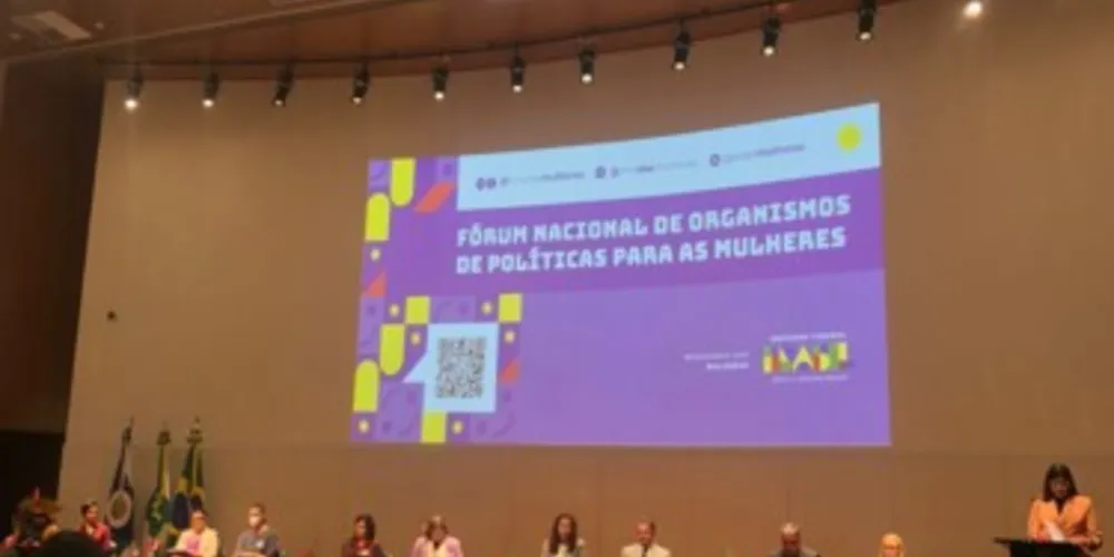 Durante a abertura do evento, a ministra das Mulheres, Cida Gonçalves, reforçou que o Fórum tem como propósito ser um espaço de diálogo do Governo Federal