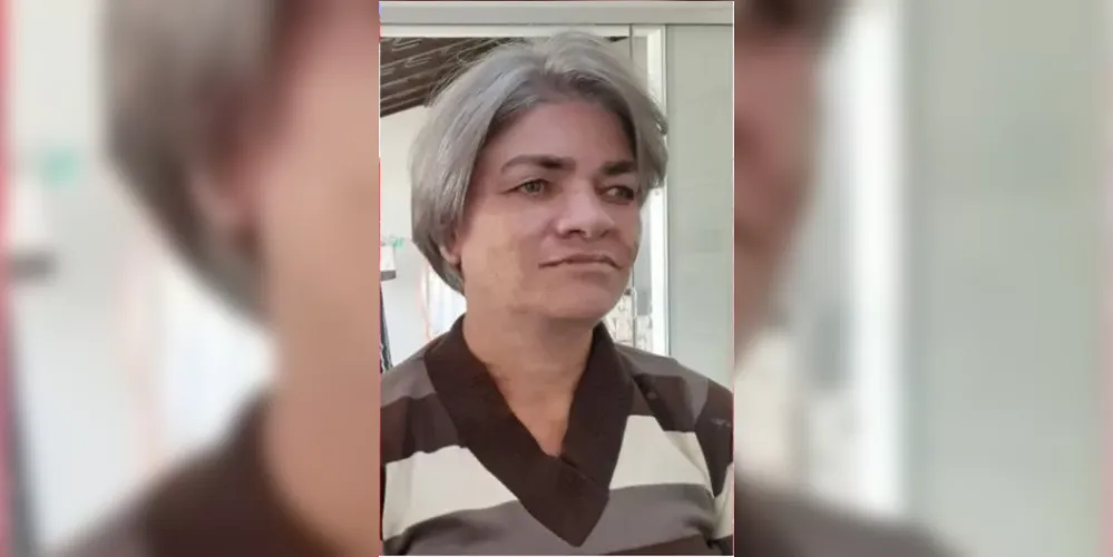 Maria de Lourdes Henrique, de 56 anos, vinha se recuperando em casa de uma fratura na bacia