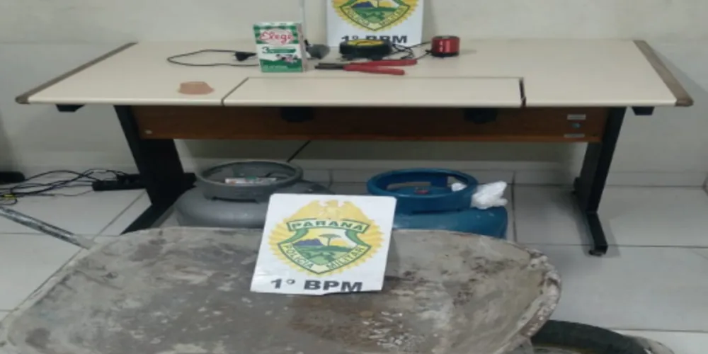 Itens furtados em uma residência foram recuperados