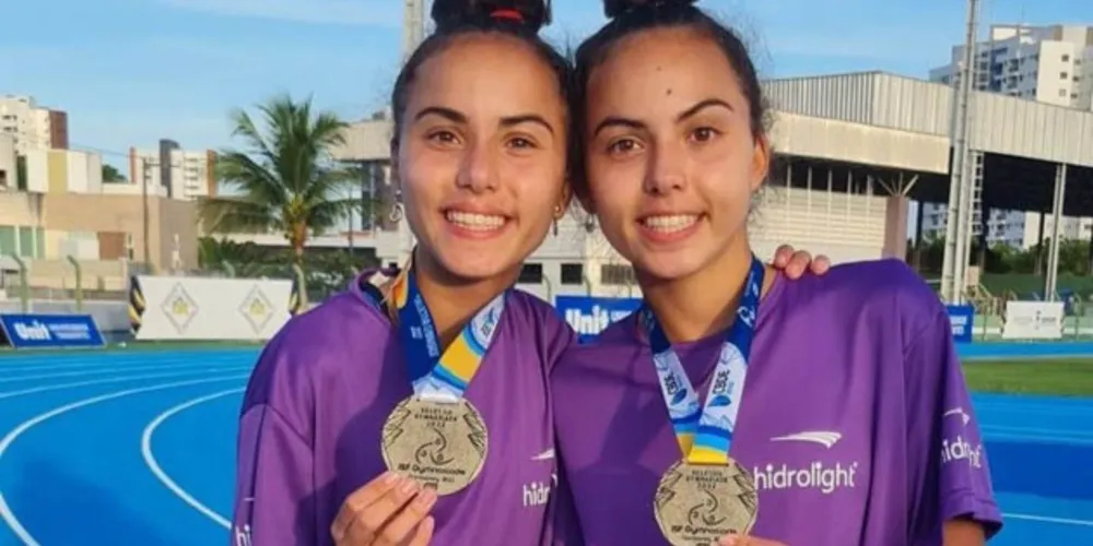 Chamou a atenção na competição o desempenho das gêmeas Ana e Helena Mees, de 17 anos, que conquistaram medalhas de ouro