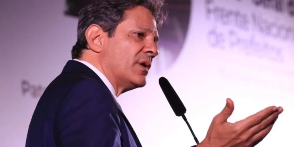Fernando Haddad participou de debate sobre a reforma tributária promovido pela Frente Nacional dos Prefeitos (FNP).