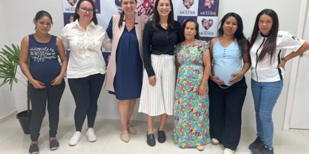 Mabel Canto diz estar contente com mais uma edição da Roda de Gestantes