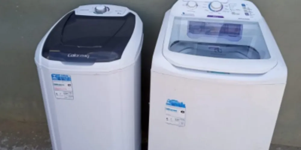 Lavadoras furtadas em Periquitos foram recuperadas minutos depois