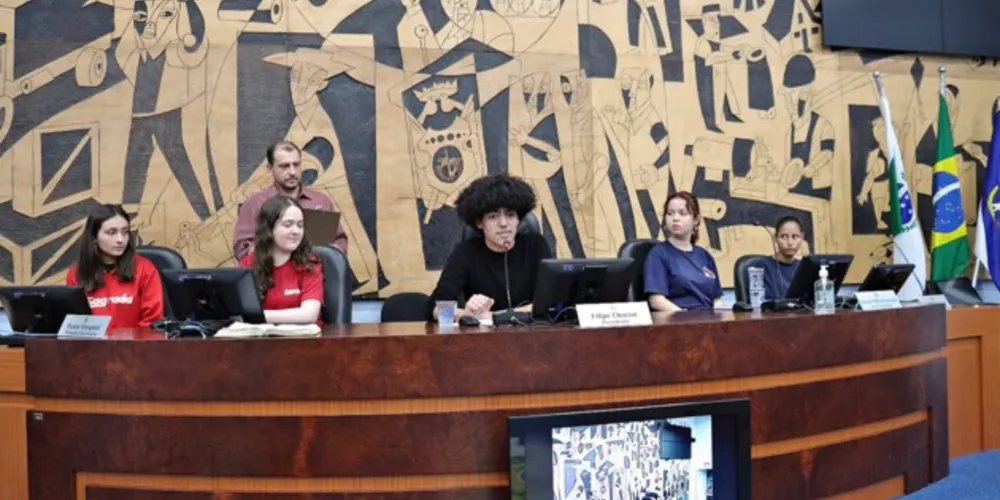 A escolha aconteceu entre os jovens das escolas participantes