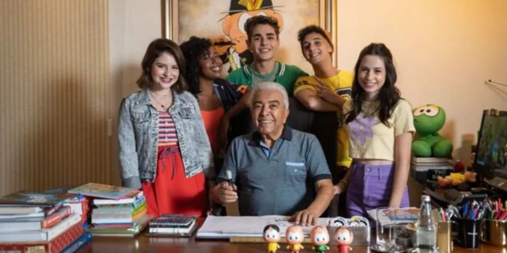 Na história original das histórias em quadrinhos, nesta fase dos personagens, a ‘Turma da Mônica Jovem’ acompanha os protagonistas na adolescência