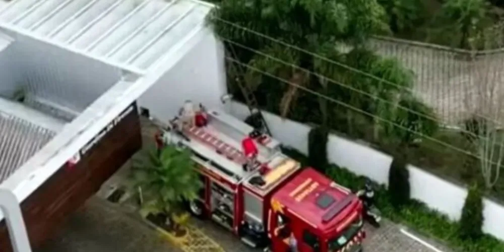 O acidente aconteceu num condomínio de alto padrão da Rua José Culpi