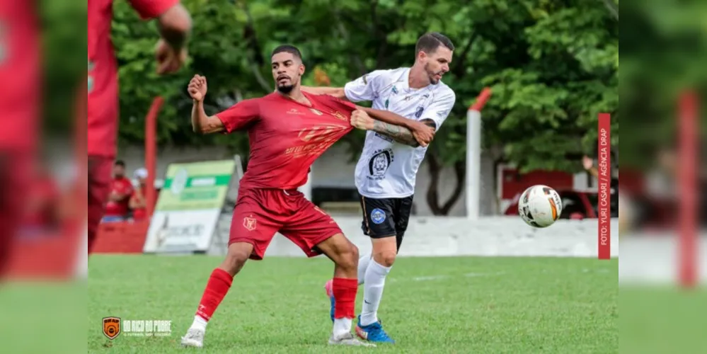 Duelo foi no Estádio João Chede, em Palmeira