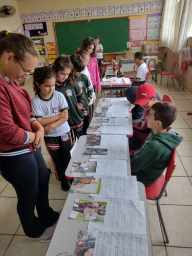 Exposição contribuiu para que alunos interagissem com colegas e educadores