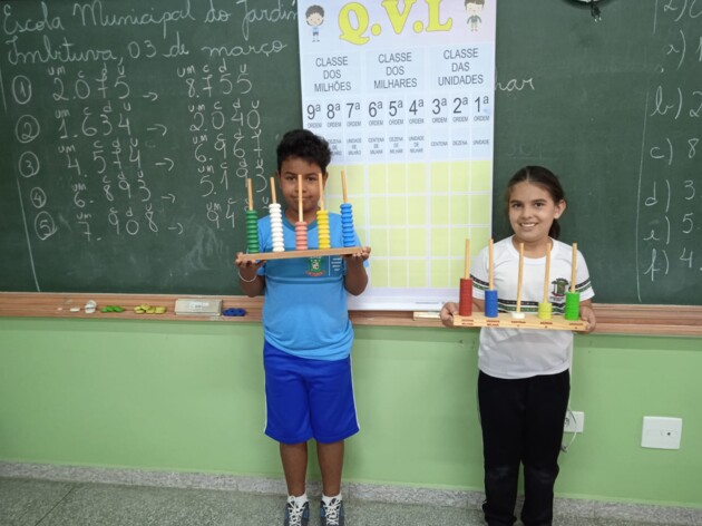 Dinâmica permitiu um trabalho diferenciado em sala de aula