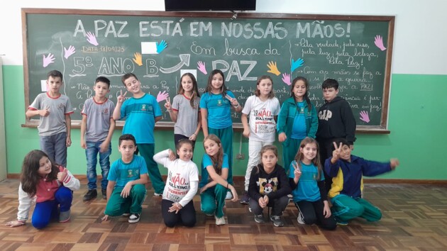 Trabalho tomou formas concretas em sala de aula