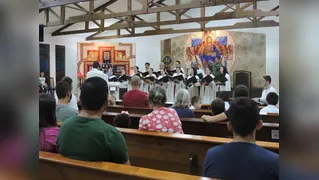 Coral dos Arautos apresenta Oratório da Paixão em igreja de PG