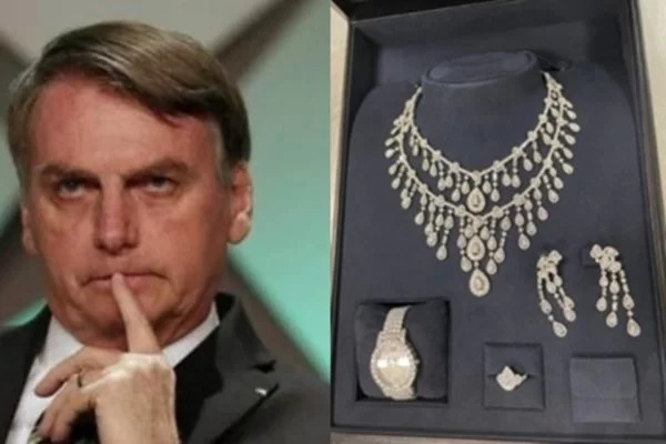 Até agora, descobriu-se que Bolsonaro recebeu pelo menos três conjuntos de joias do país árabe