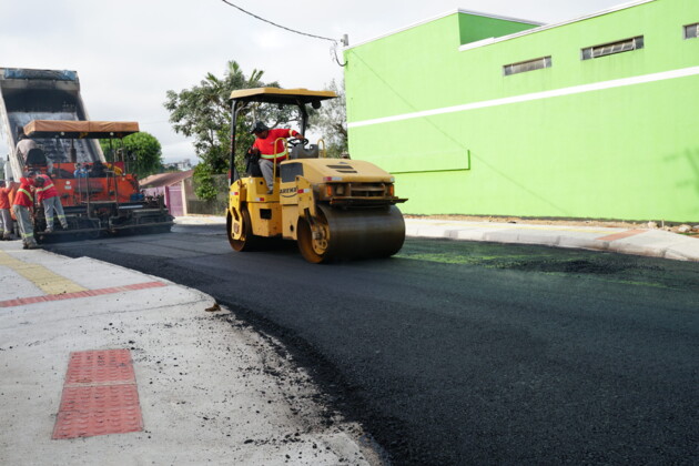 As obras fazem parte do Programa Asfalto Nov