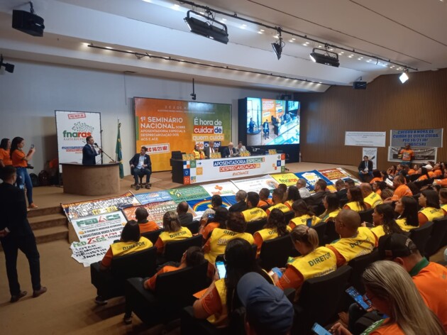 1º Seminário Nacional sobre Aposentadoria Especial e Desprecarização dos ACS e ACE aconteceu em Brasília