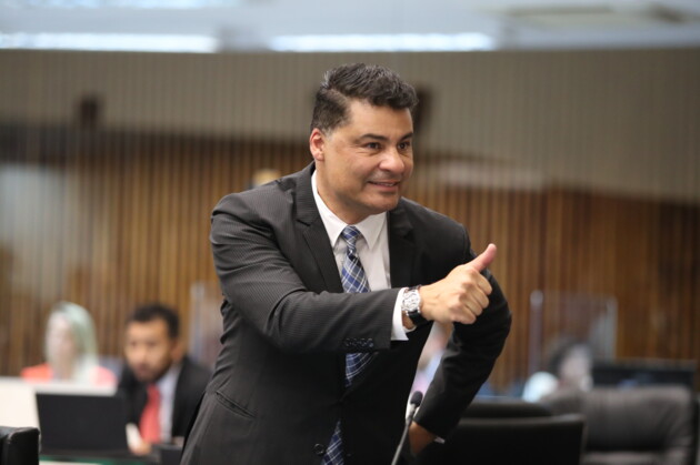 O ex-prefeito de Ponta Grossa Marcelo Rangel tem participado das sessões da Assembleia Legislativa.