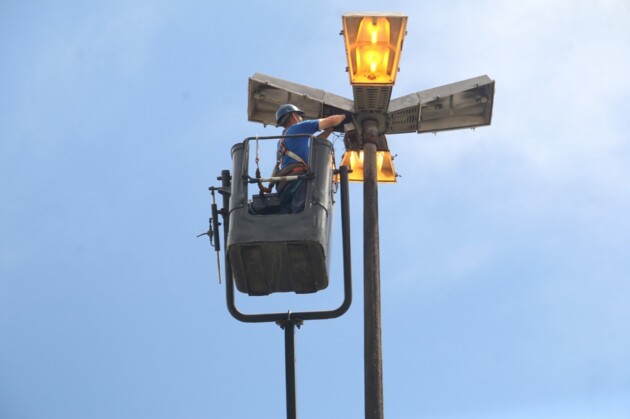 Ponta Grossa conta hoje com mais de 47 mil pontos, dos quais apenas cerca de 3% são com lâmpadas de LED