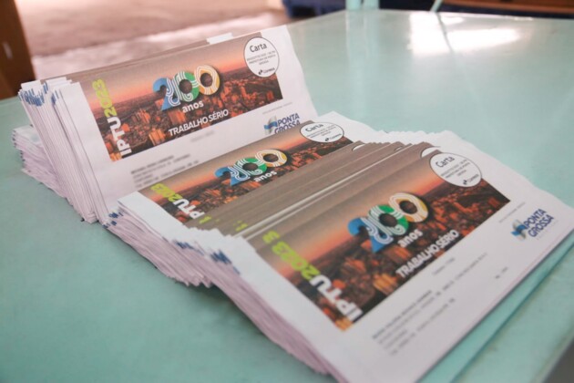 Distribuição dos boletos da Prefeitura de Ponta Grossa foi iniciada pelos Correios