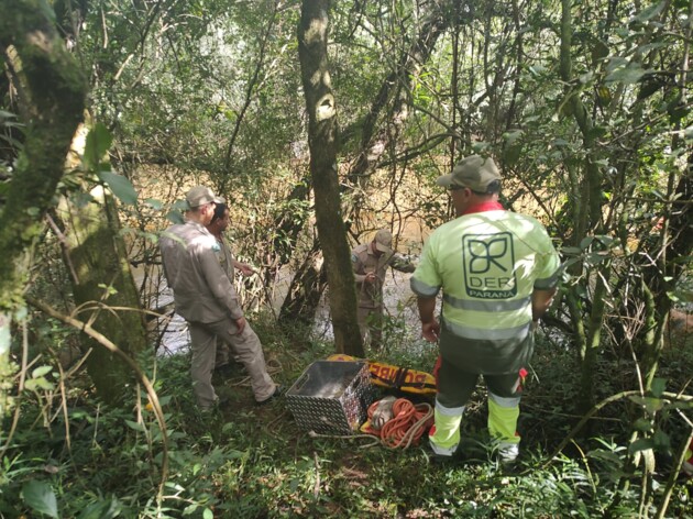 Equipes de socorro foram acionadas até o local para prestar atendimento à ocorrência