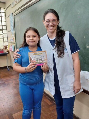 A ação premiou os estudantes com o maior número de obras lidas