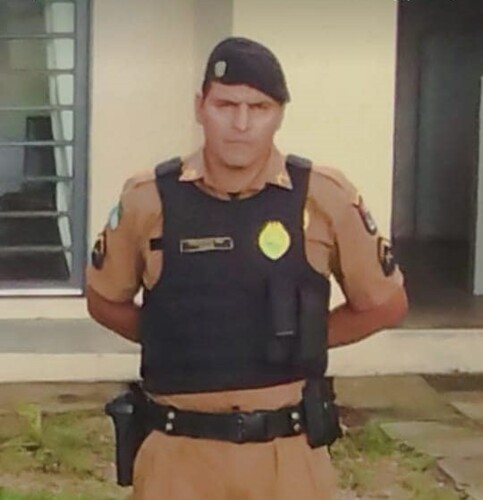 Policial Militar André Luiz Alves, de 40 anos, não resistiu aos ferimentos