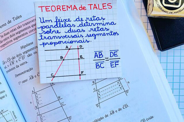 Com projeto “Caderninho de Matemática”, professora da rede estadual produz conteúdo para alunos
