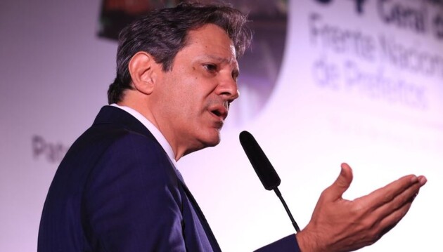 Fernando Haddad participou de debate sobre a reforma tributária promovido pela Frente Nacional dos Prefeitos (FNP).