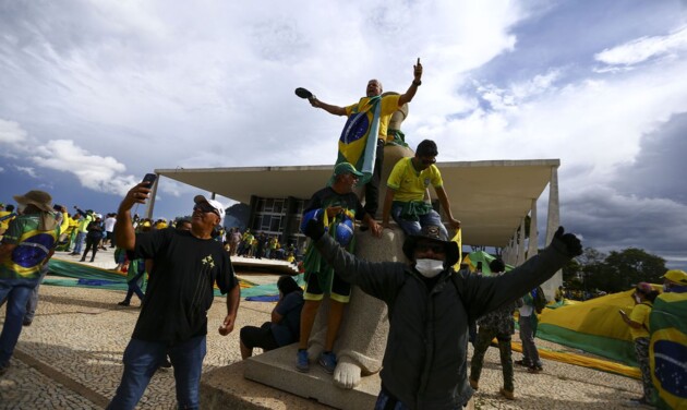 Em 8/1, foram depredadas as sedes do STF, Congresso e Planalto