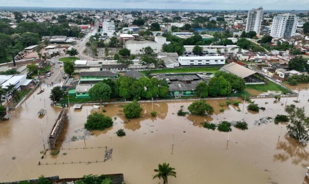 Em pouco mais de 13 horas, choveu mais da metade da média esperada para o mês de março inteiro