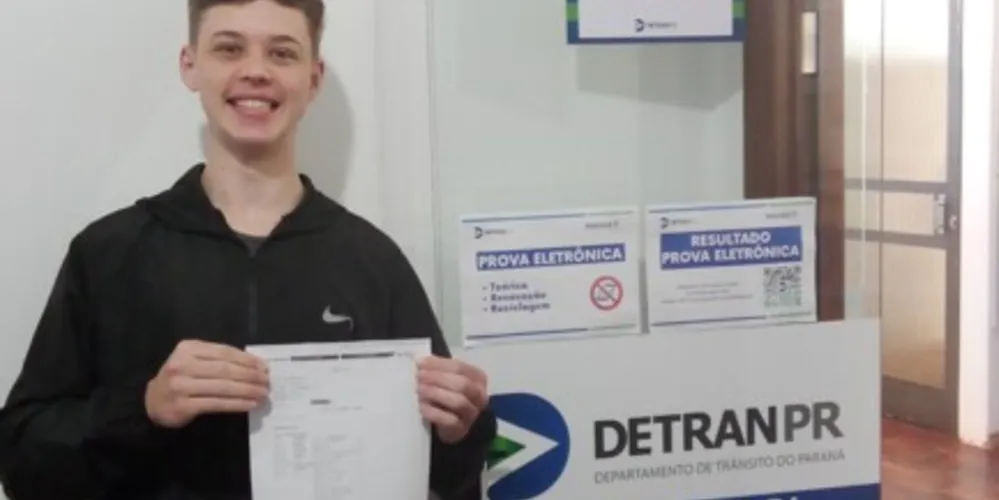 Futuro condutor realizou a prova na última quarta-feira (31)