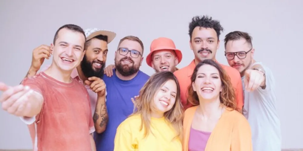 Bananeira Brass Band, de Curitiba, é uma fanfarra popula