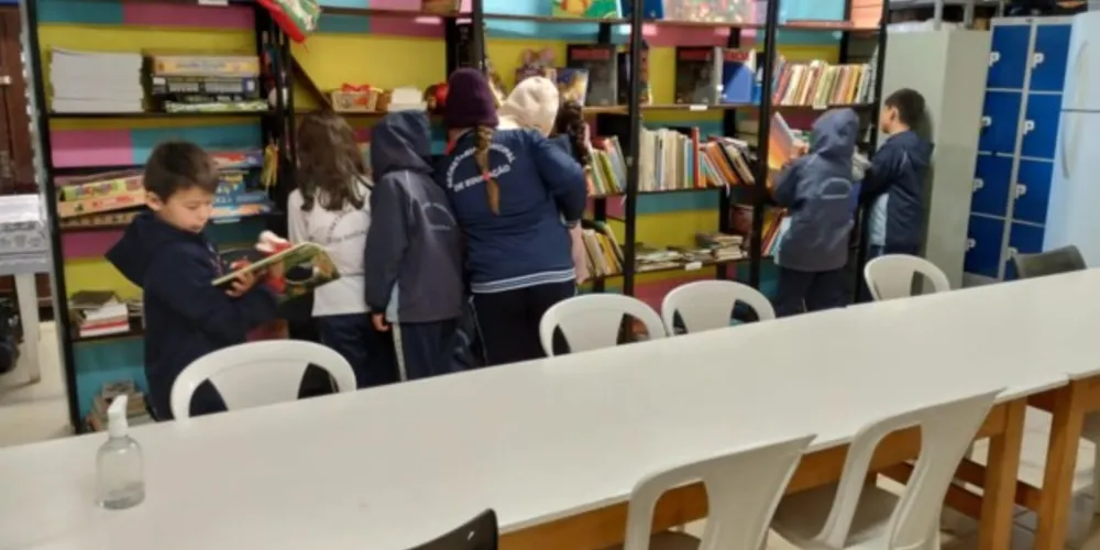 Hábito de ler teve dinâmica diferenciada com a turma