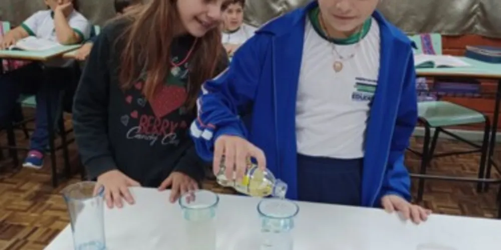 Ação concreta ajudou alunos a fixarem mais os conteúdos