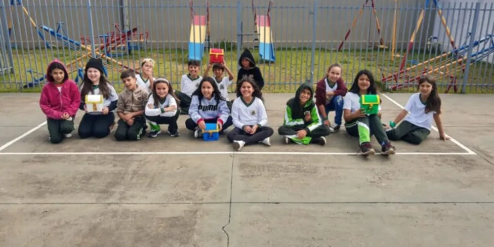 Educadora destaca engajamento total da turma na dinâmica