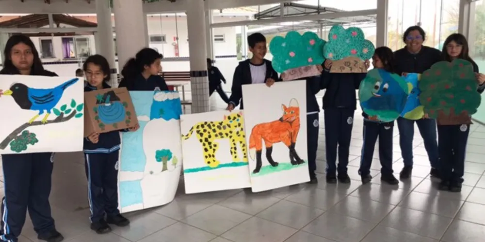 Educandos puderam apresentar conhecimentos para demais colegas da escola