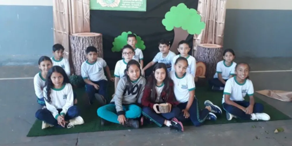 Alunos imergiram nos conteúdos ambientais