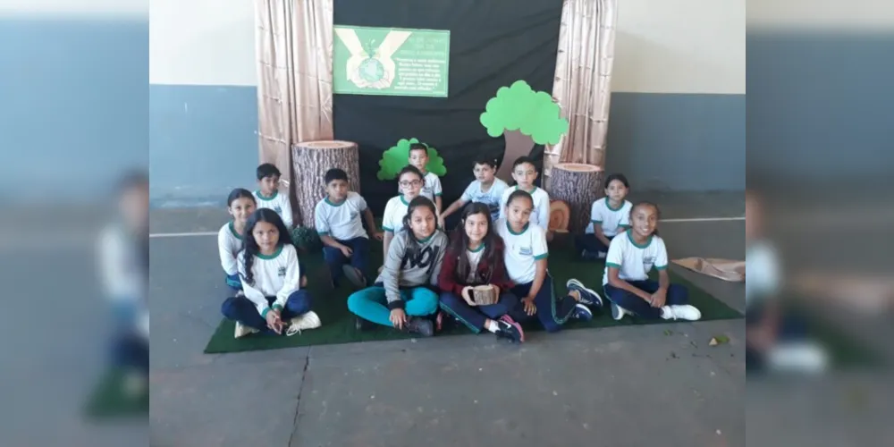 Alunos imergiram nos conteúdos ambientais