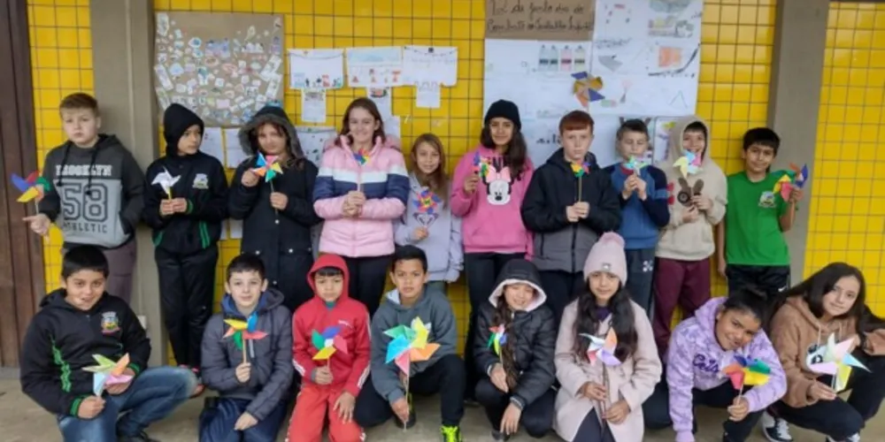 Estudantes foram atuantes em todas as partes do trabalho que ocorre há meses